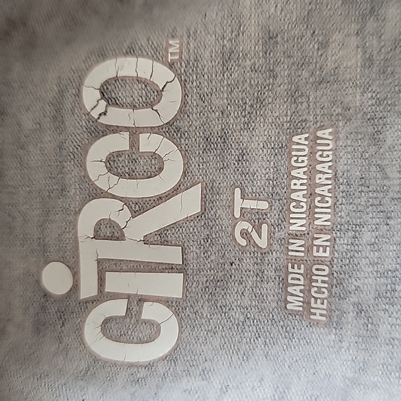 Circo Kitty Flowers Grayscale Leggings Toddler's Sz 2T - Picture 4 of 4